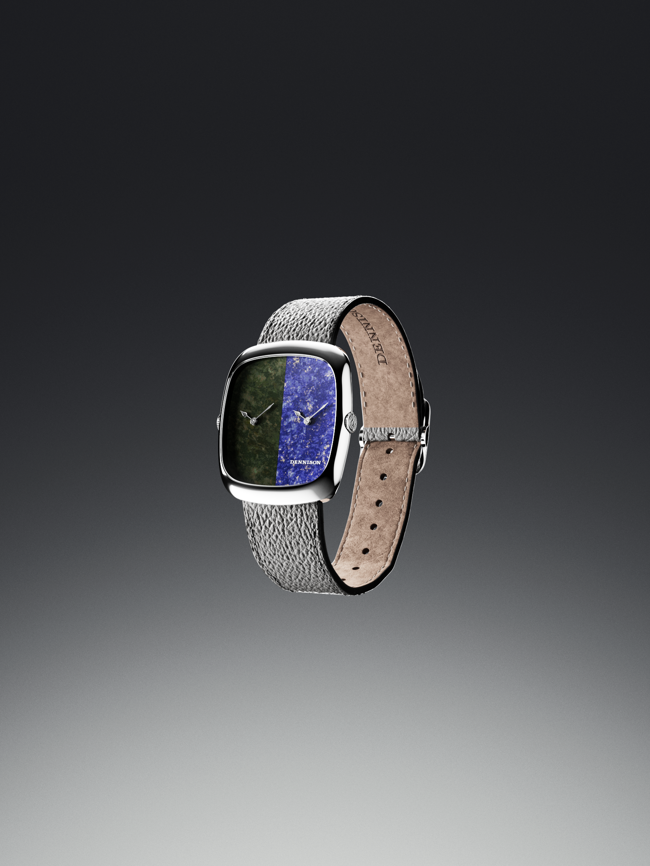 Bloodstone & Lapis In Steel