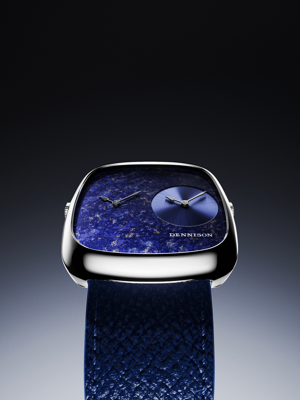 Lapis & Blue Sunray In Steel