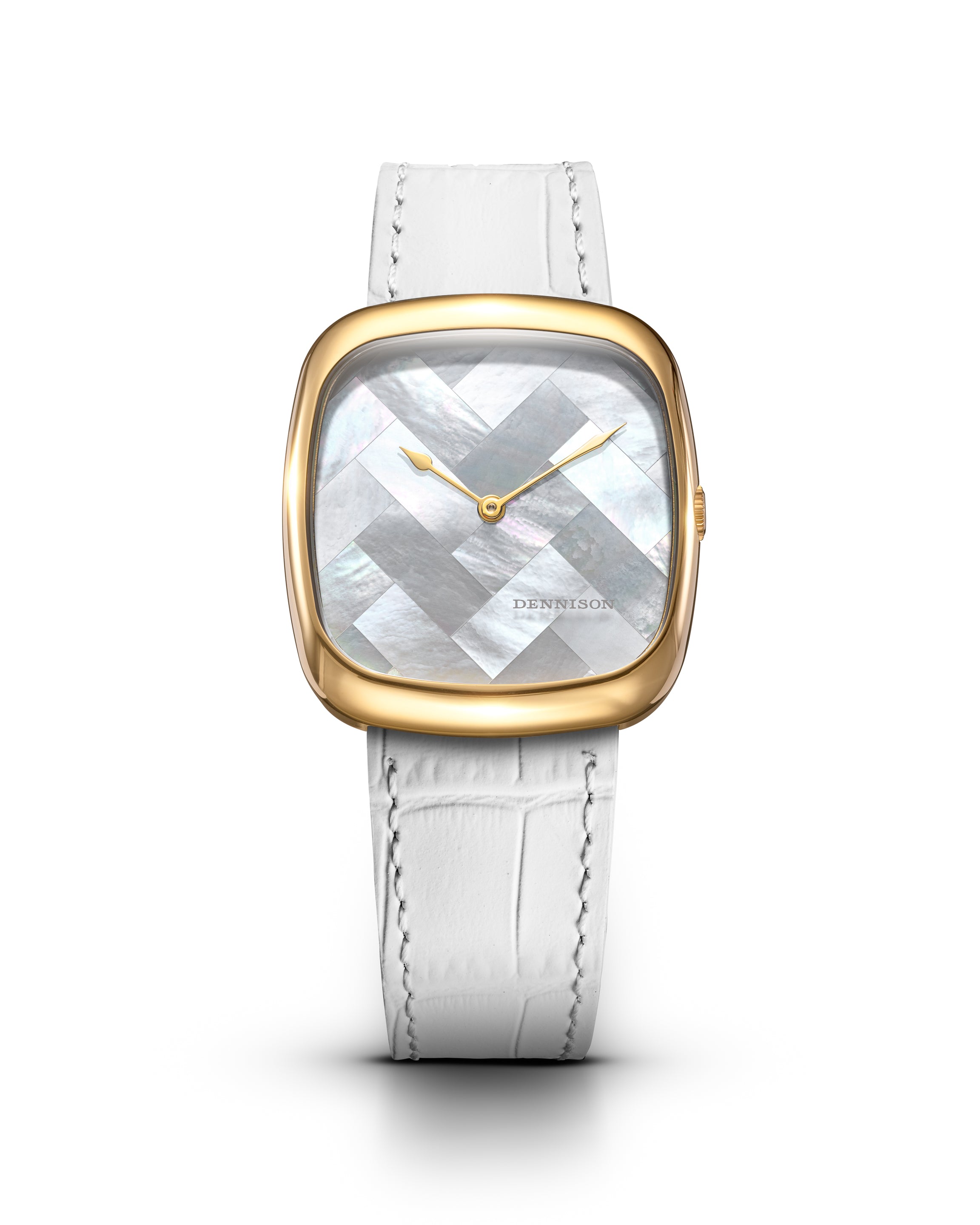 ALD White MOP "Ghost" In Gold