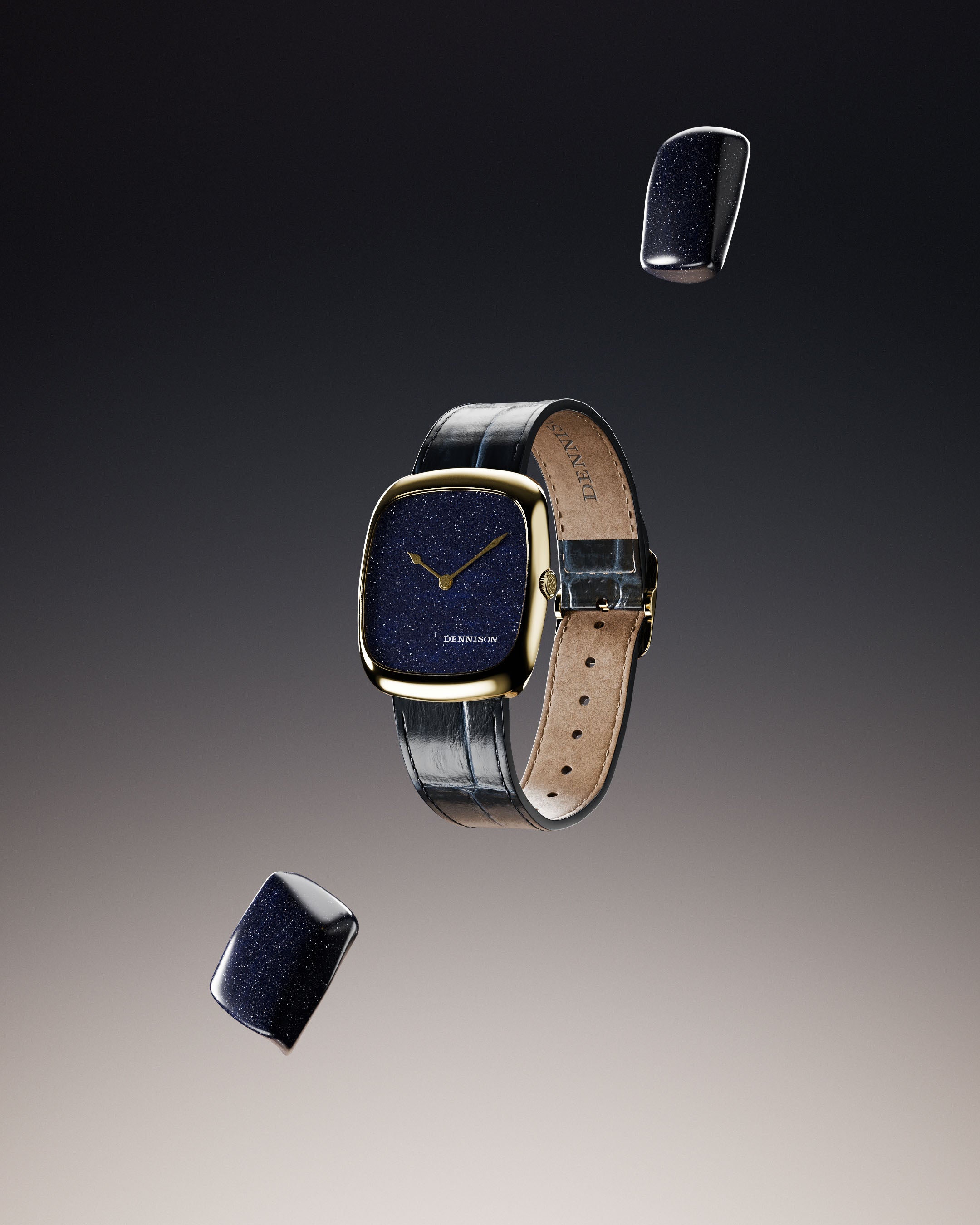 Midnight Aventurine In Gold