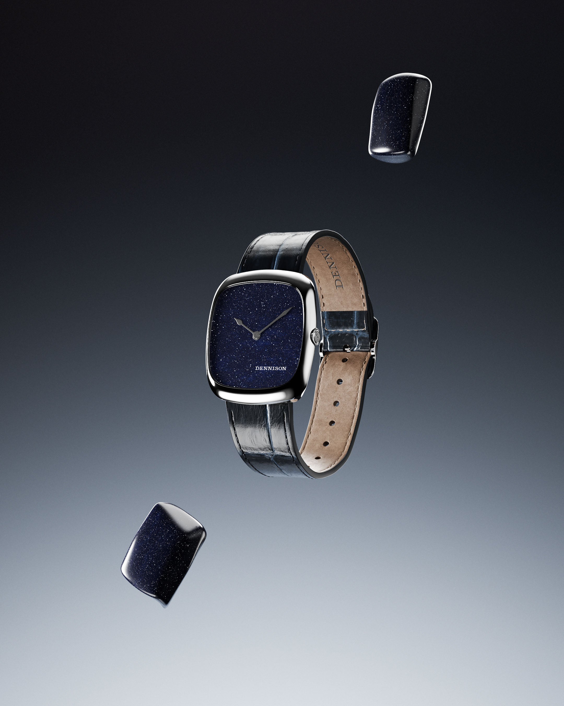 Midnight Aventurine In Steel