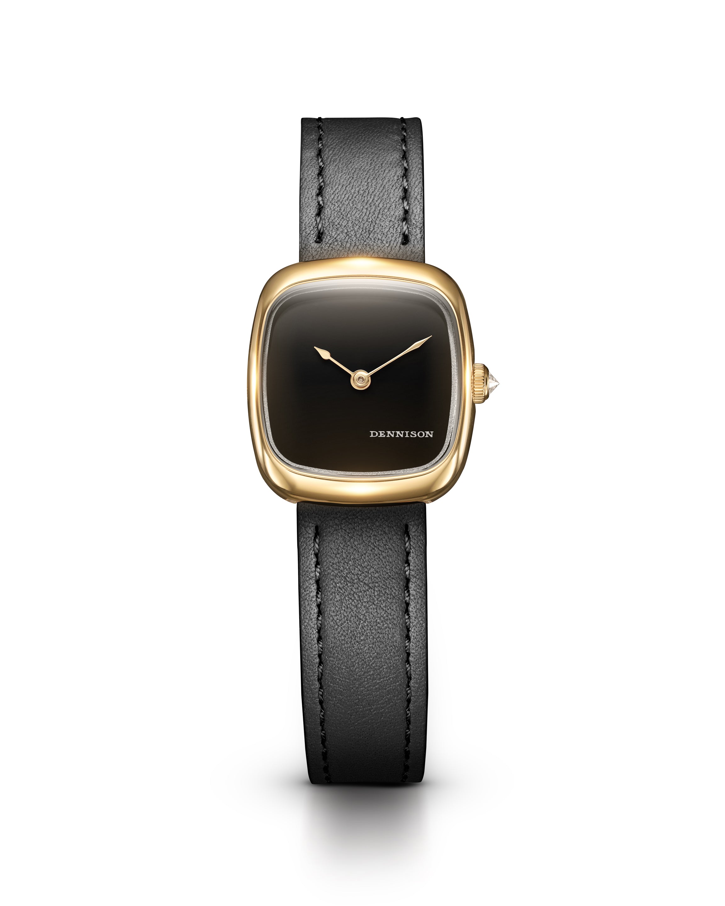 Mini Black Onyx In Gold