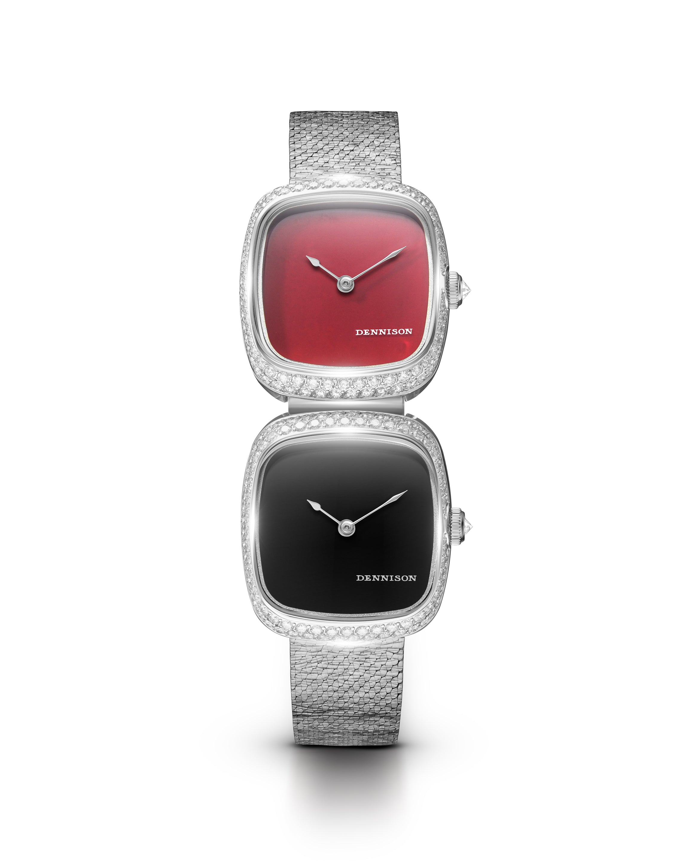 Dual Time Mini – Red Jasper & Black Onyx