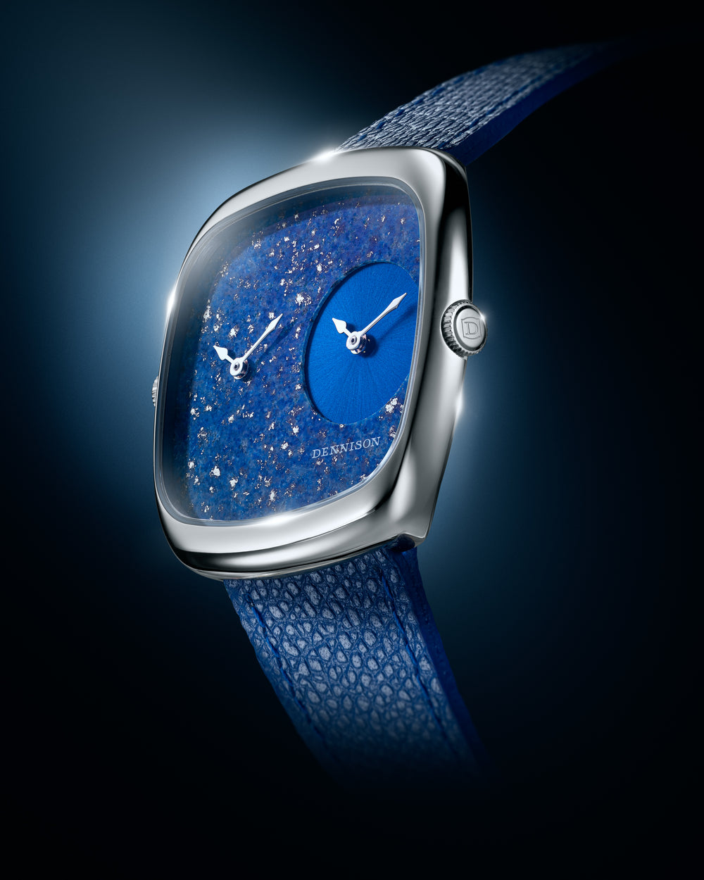 Lapis & Blue Sunray In Steel