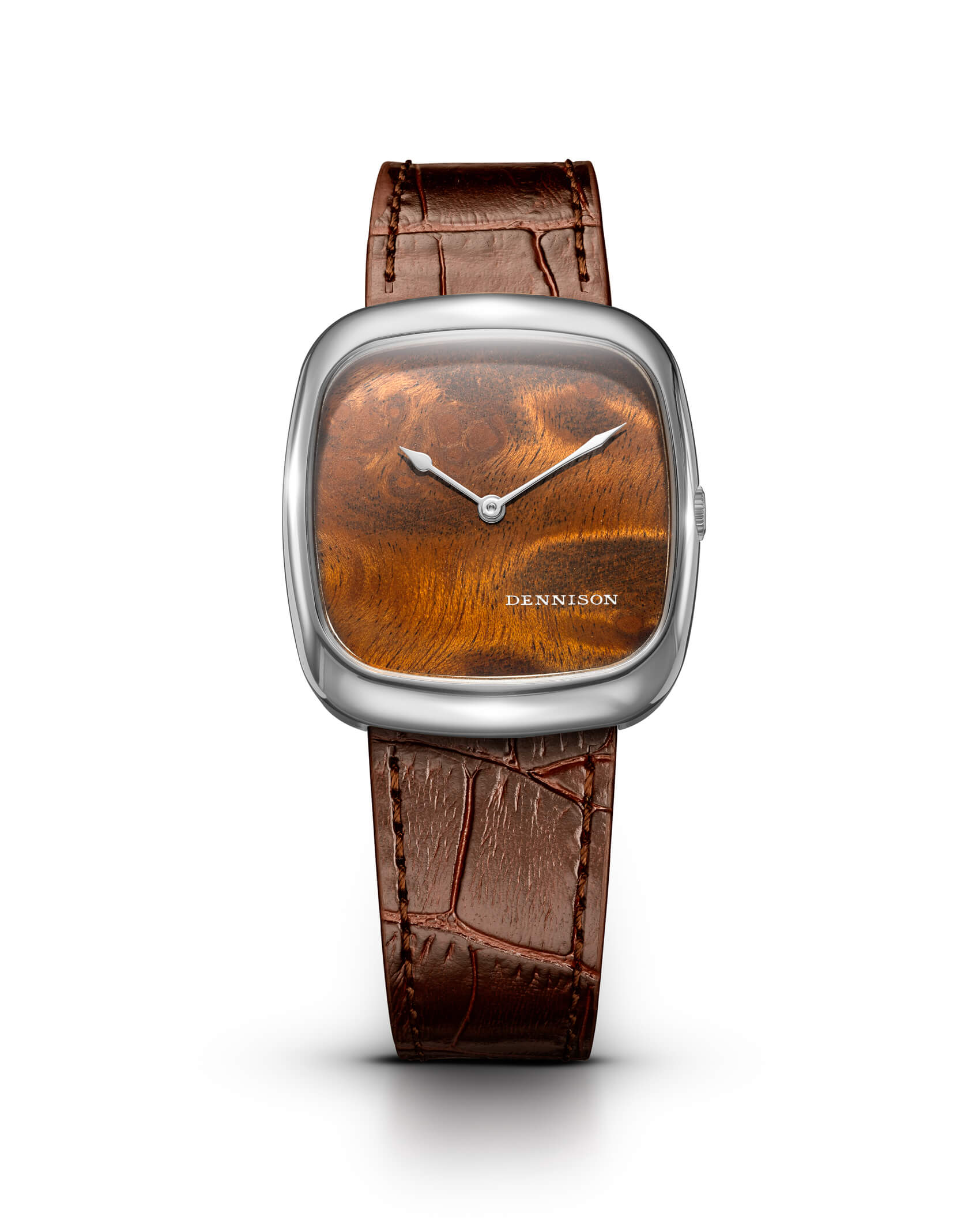 Natural Wood In Steel/Gold