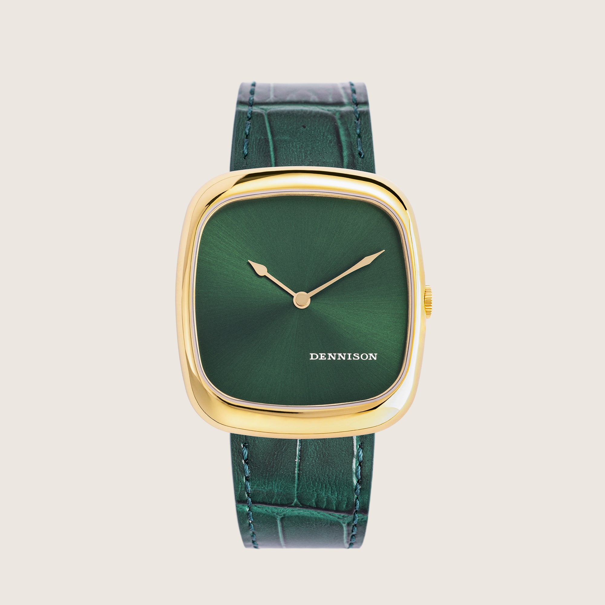 Sunray Green in Gold Stainless