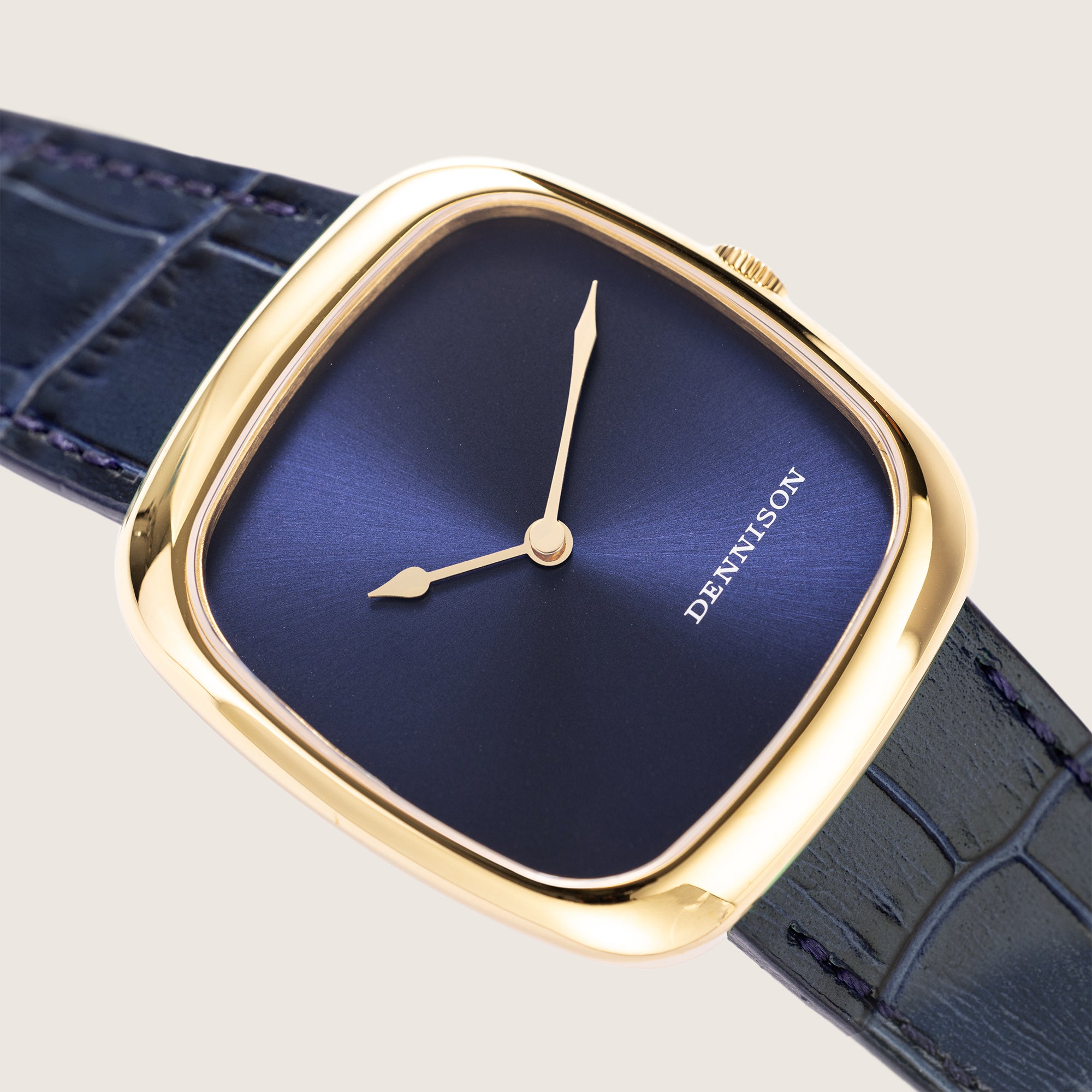 Sunray Blue in Gold Stainless