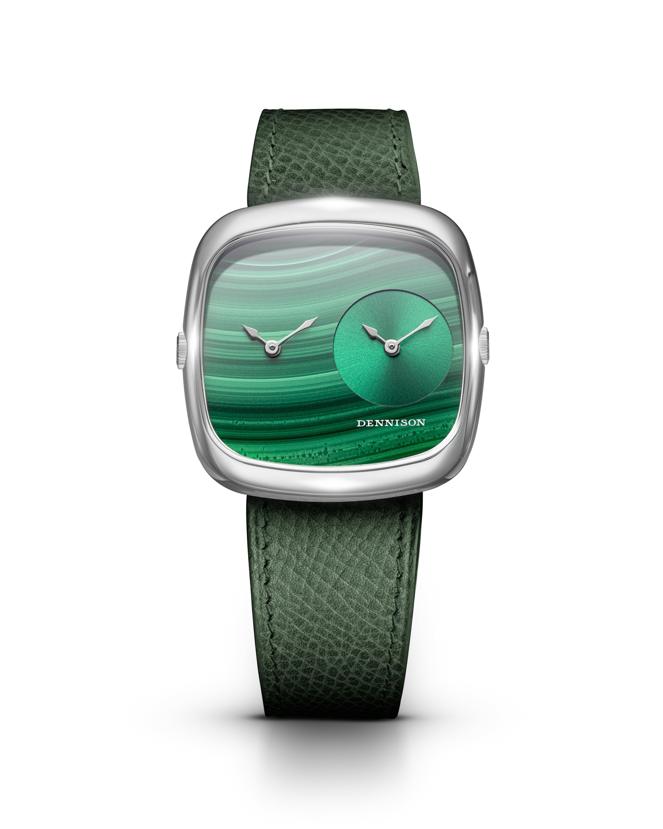 Malachite & Green Sunray In Steel