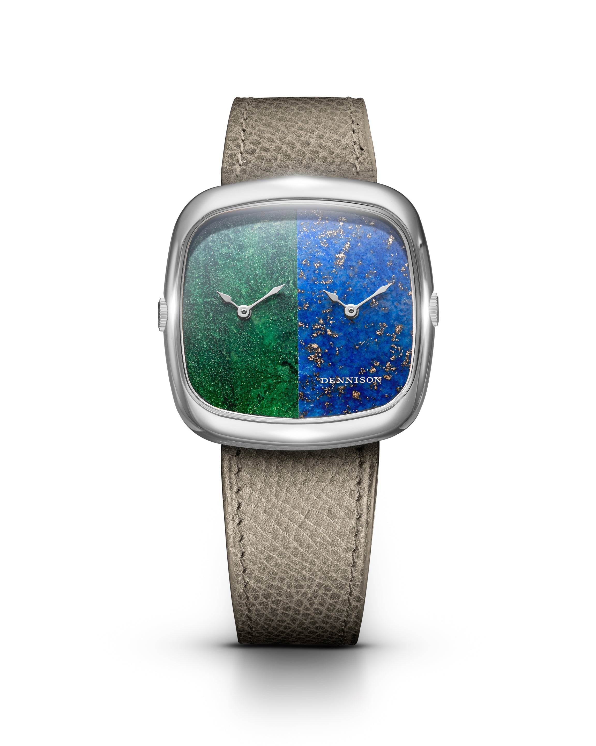 Bloodstone & Lapis In Steel