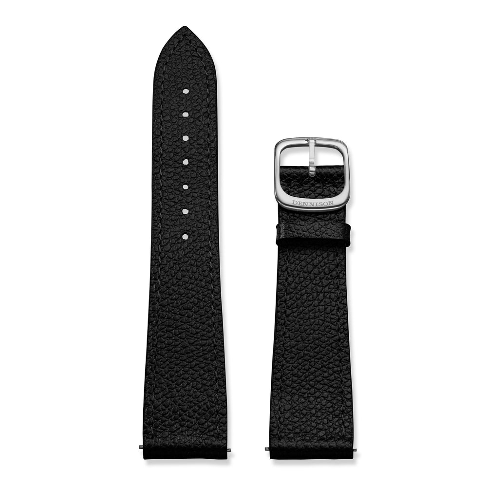 Black Epsom Strap