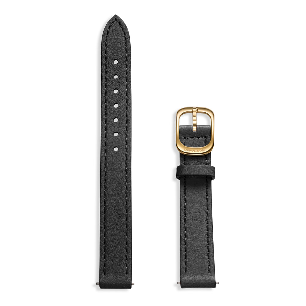 Black Mini Dual Time Strap