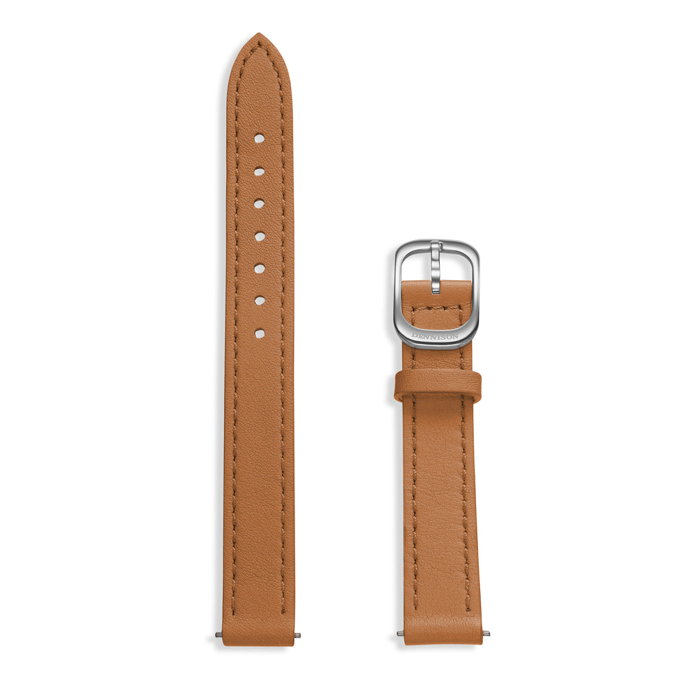 Tan Mini Dual Time Strap