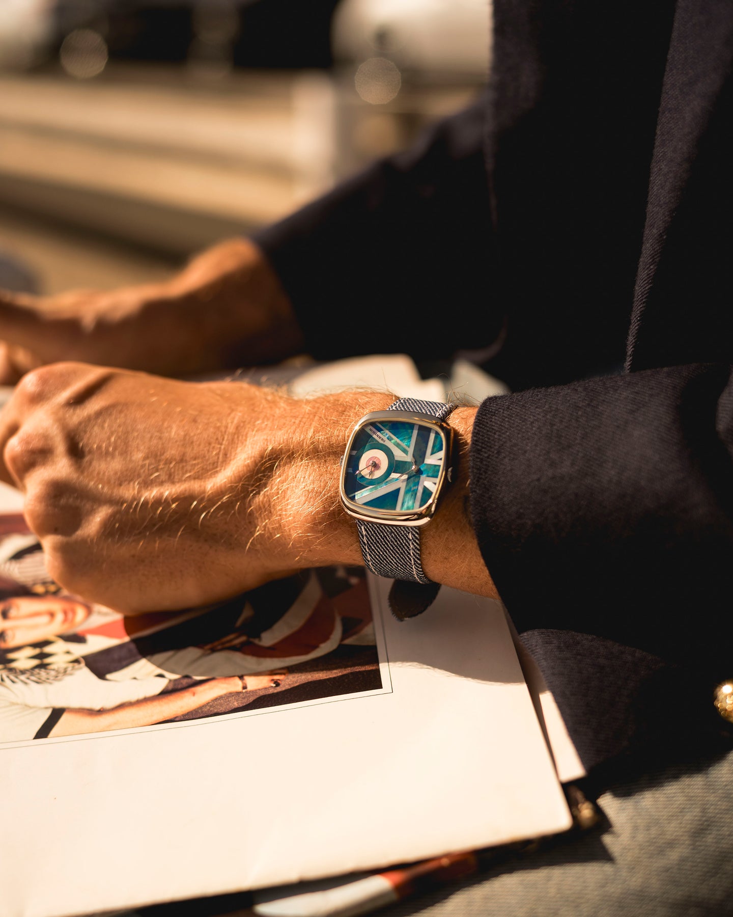 ALD Dual Time “Carnaby Blue” Time+Tide Studio Edition