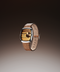 Tiger Eye & Gold Sunray In Steel