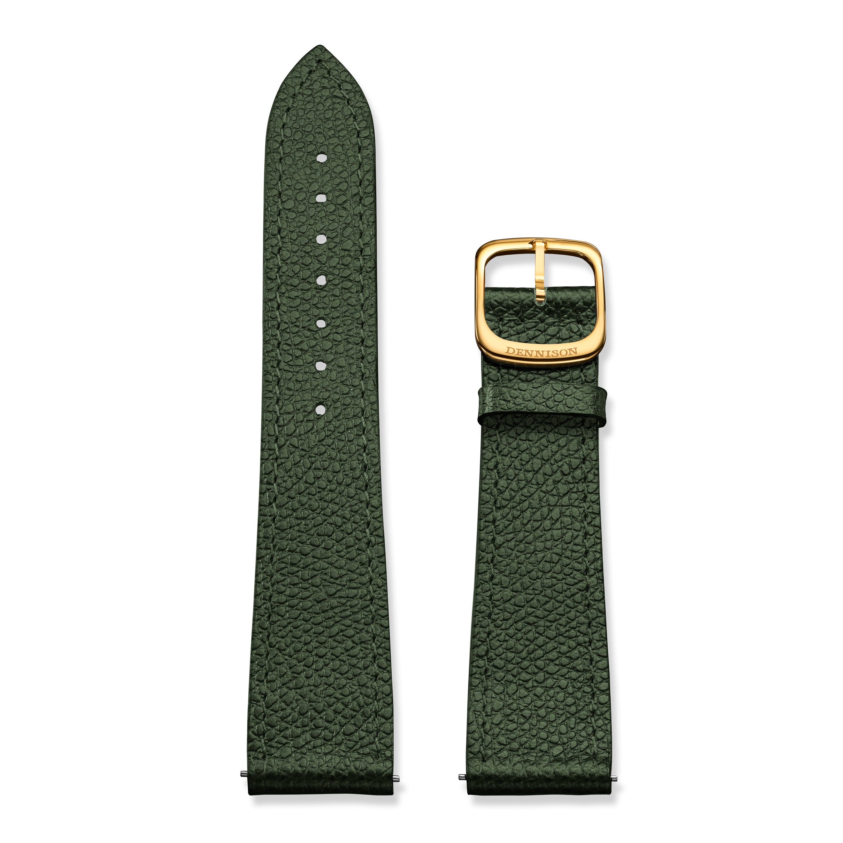 Green Epsom Strap