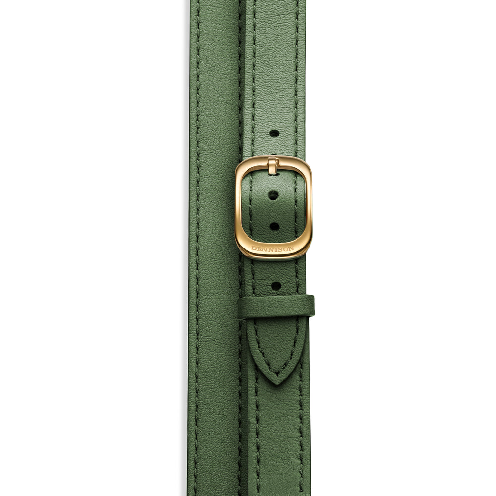 Green Double Mini Dual Time Strap