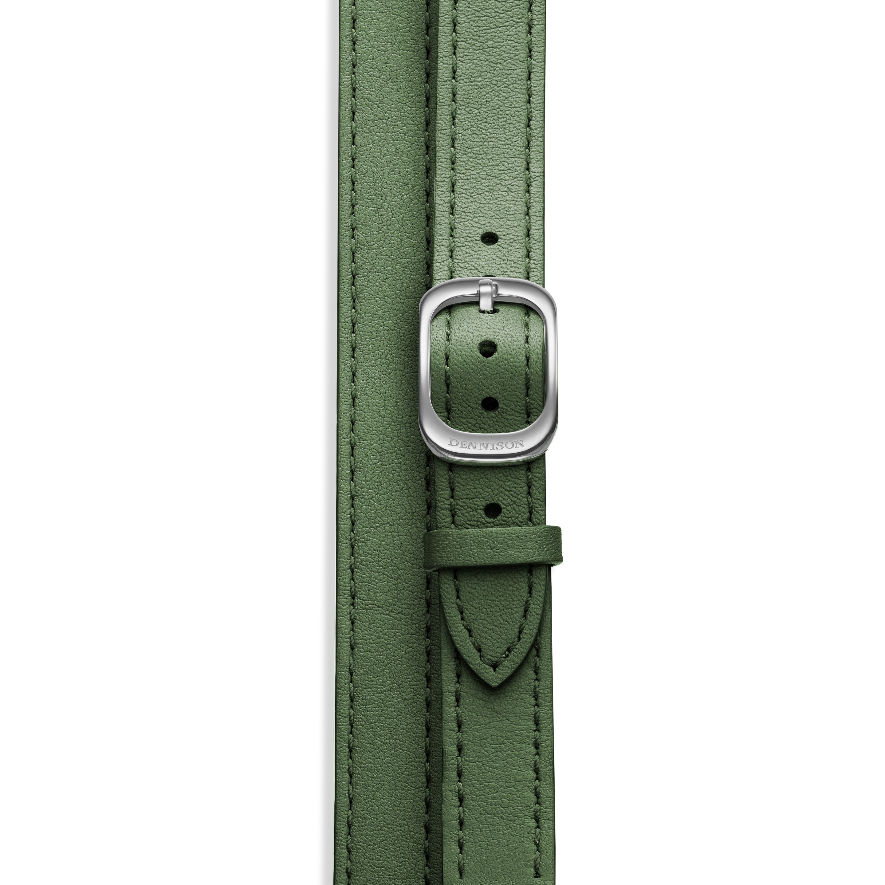 Green Double Mini Dual Time Strap