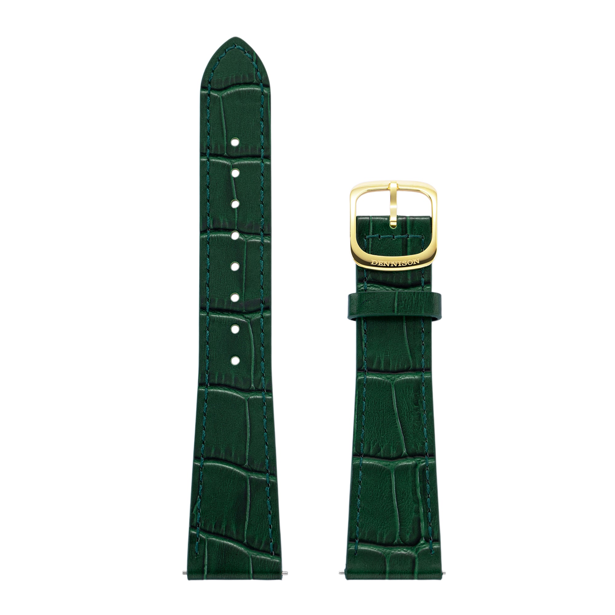 Green Leather Strap