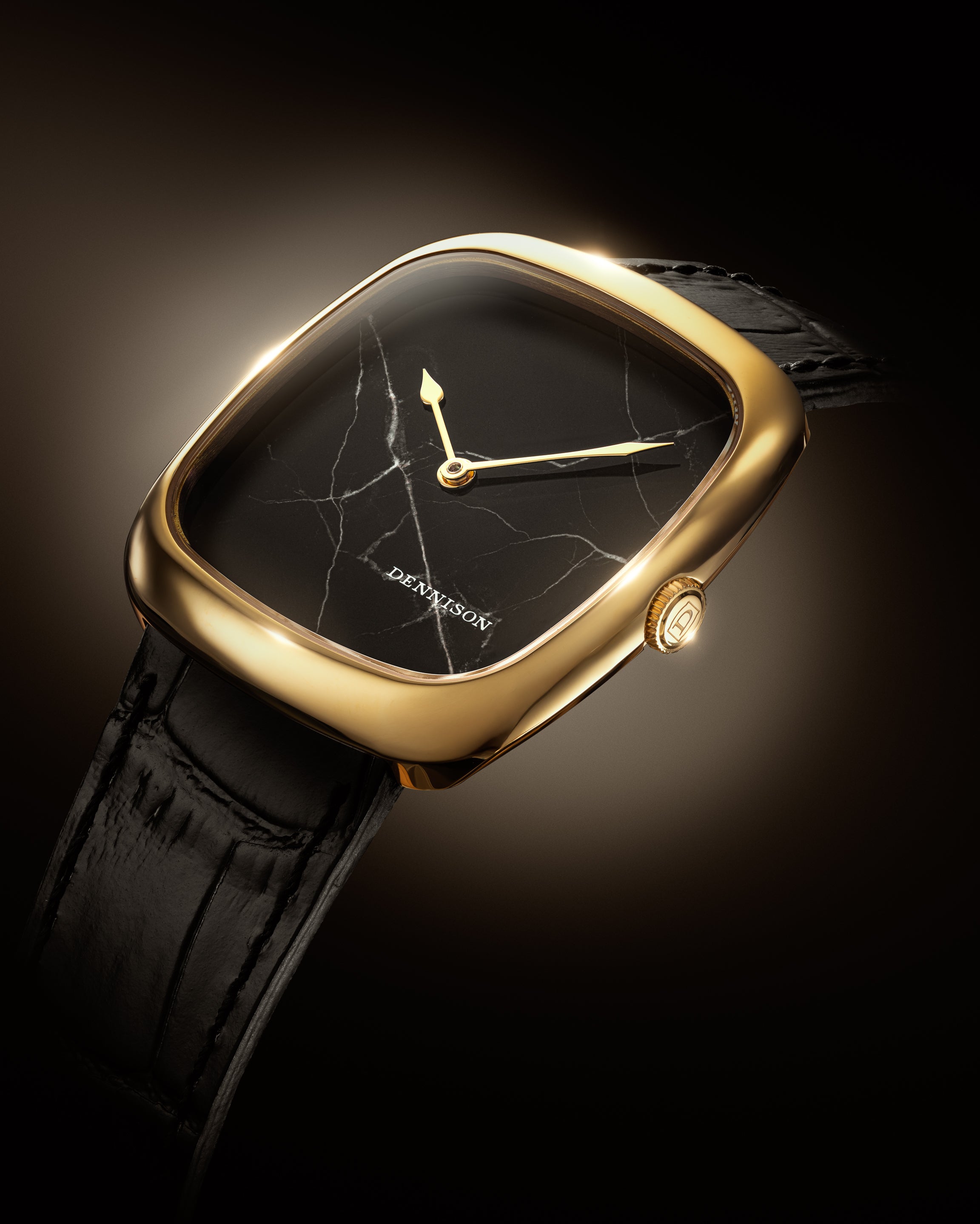 ALD Black Marble In Gold