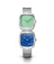 Dual Time Mini – Lagoon Jadeite & Lapis Lazuli