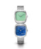 Dual Time Mini – Lagoon Jadeite & Lapis Lazuli