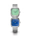 Dual Time Mini – Lagoon Jadeite & Lapis Lazuli