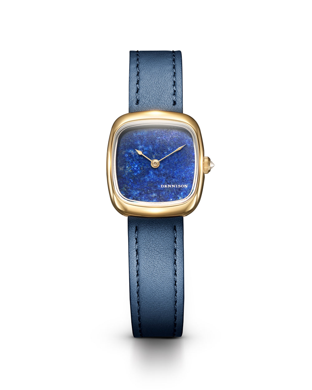 Mini Lapis Lazuli In Gold