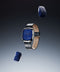 Natural Stone Lapis Lazuli In Steel