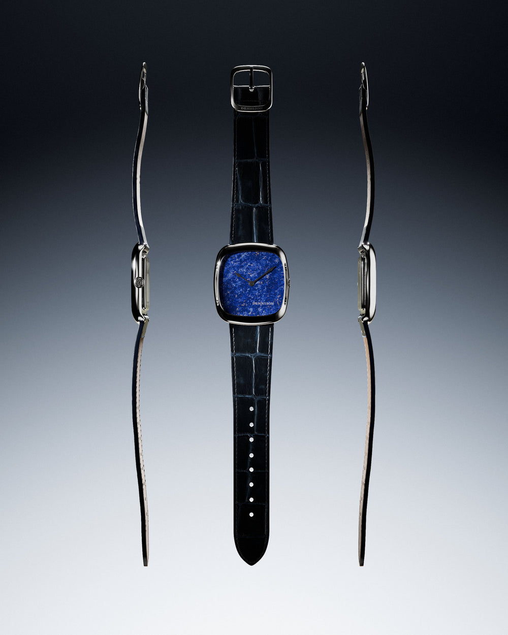 Natural Stone Lapis Lazuli In Steel
