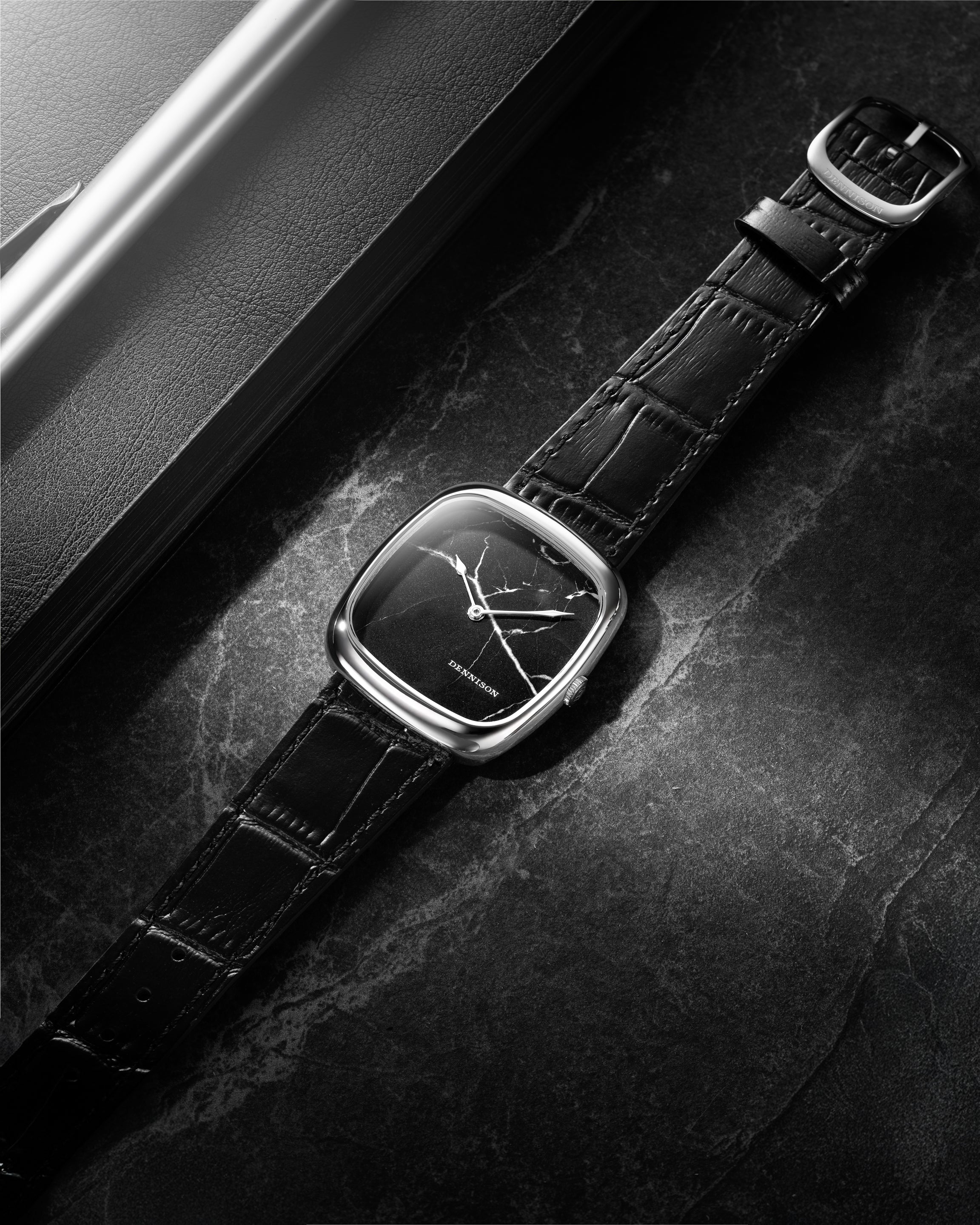 ALD Black Marble In Steel