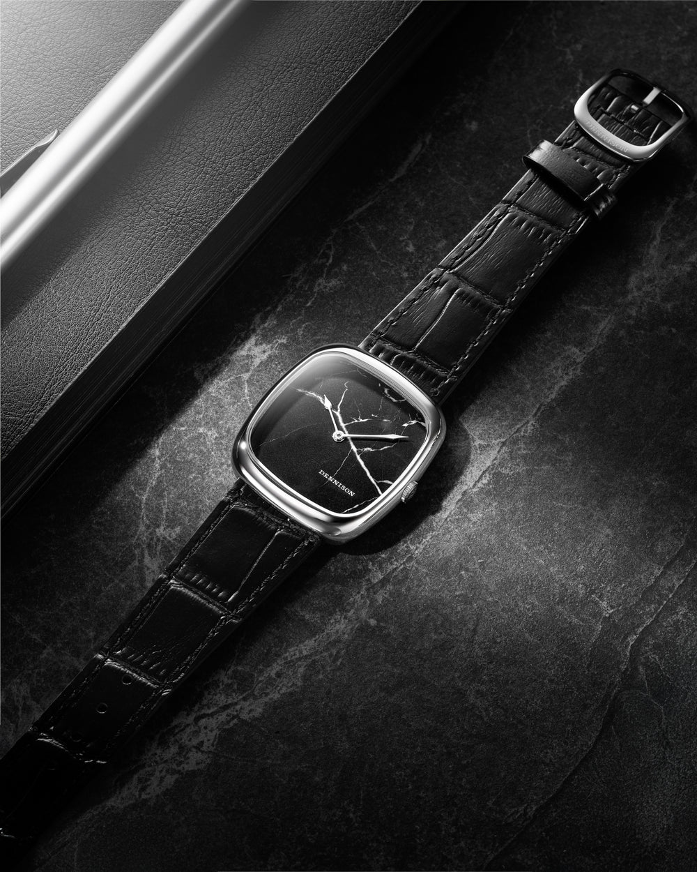 ALD Black Marble In Steel