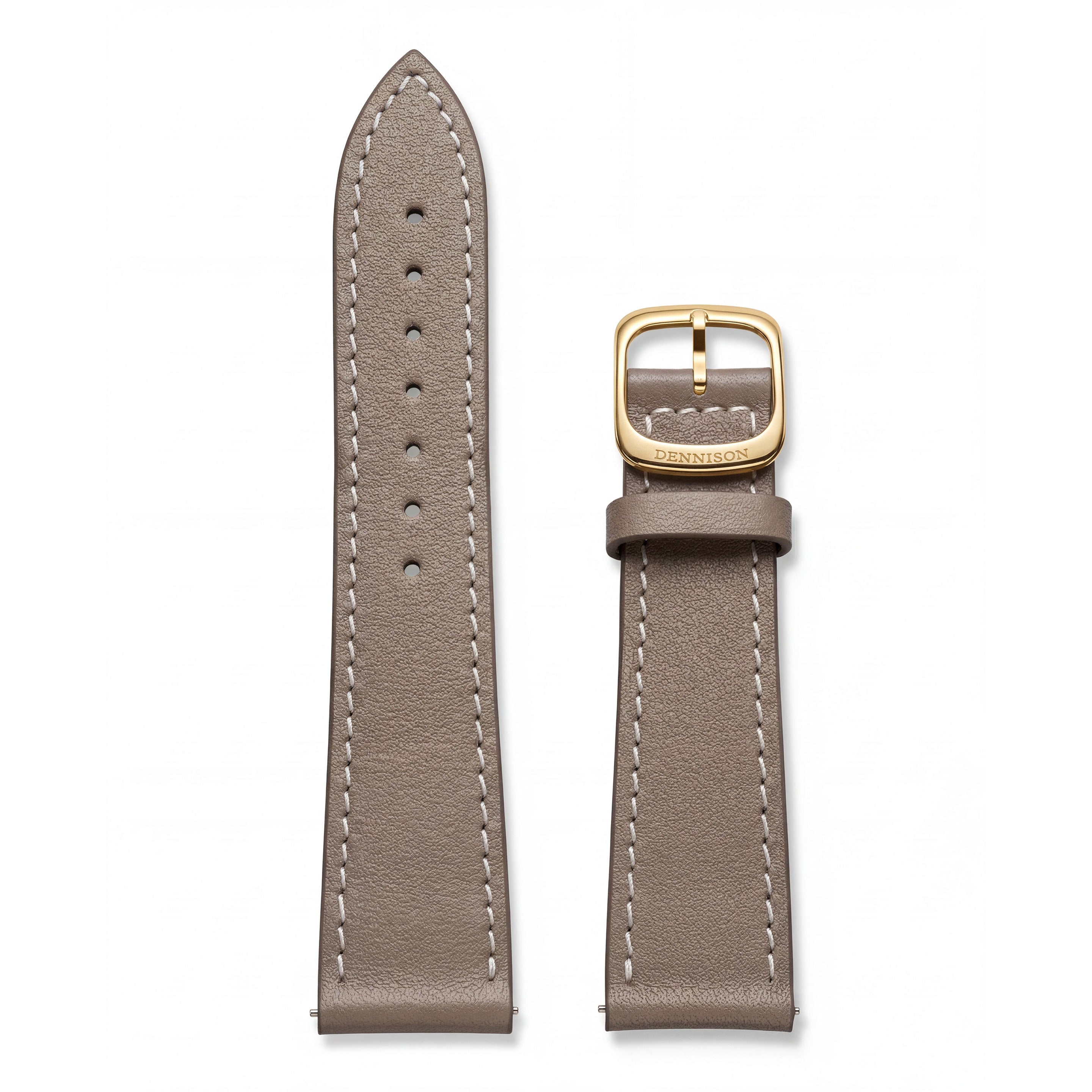 Taupe Leather Strap