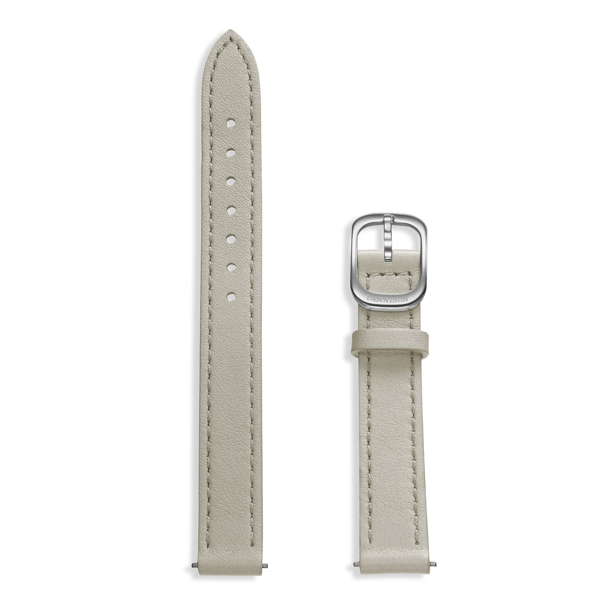 Beige Mini Dual Time Strap
