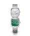 Dual Time Mini – White MOP & Malachite