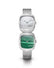 Dual Time Mini – White MOP & Malachite