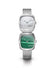 Dual Time Mini – White MOP & Malachite