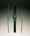 Natural Malachite Stone In Gold