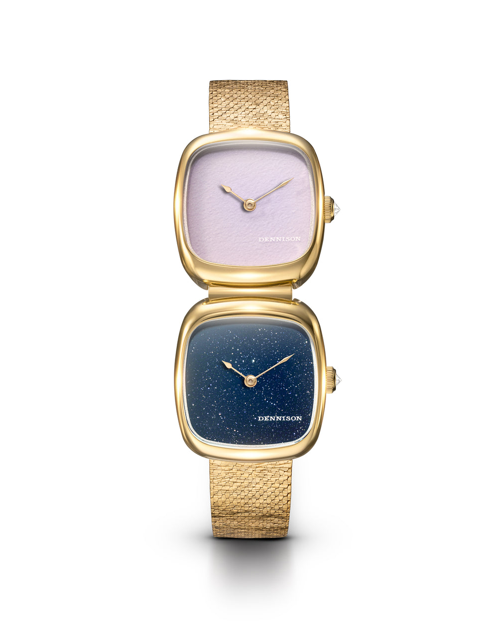 Dual Time Mini – Pink Malaysian Jade & Aventurine