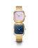 Dual Time Mini – Pink Malaysian Jade & Aventurine
