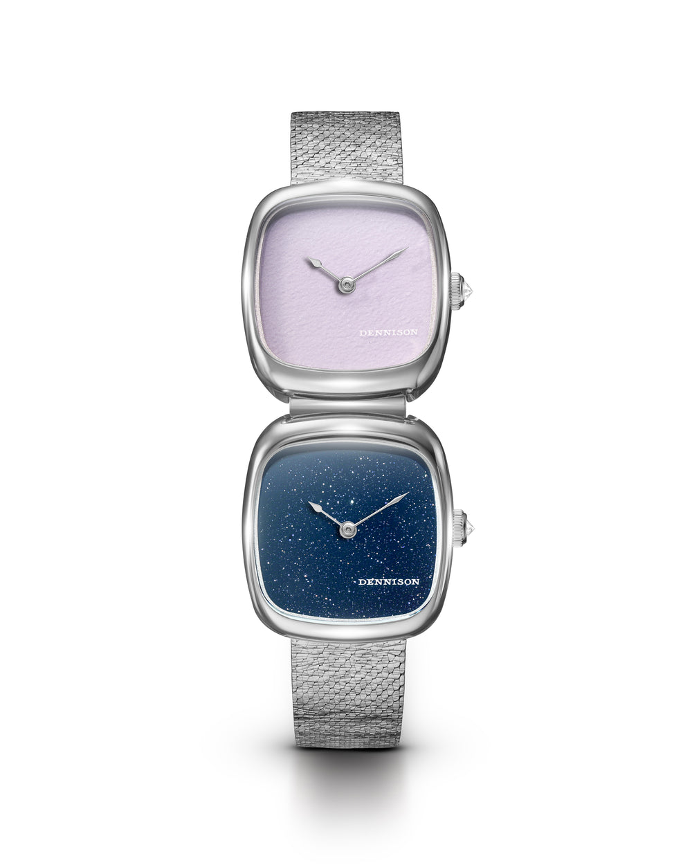 Dual Time Mini – Pink Malaysian Jade & Aventurine