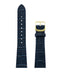 Blue Navy Leather Strap