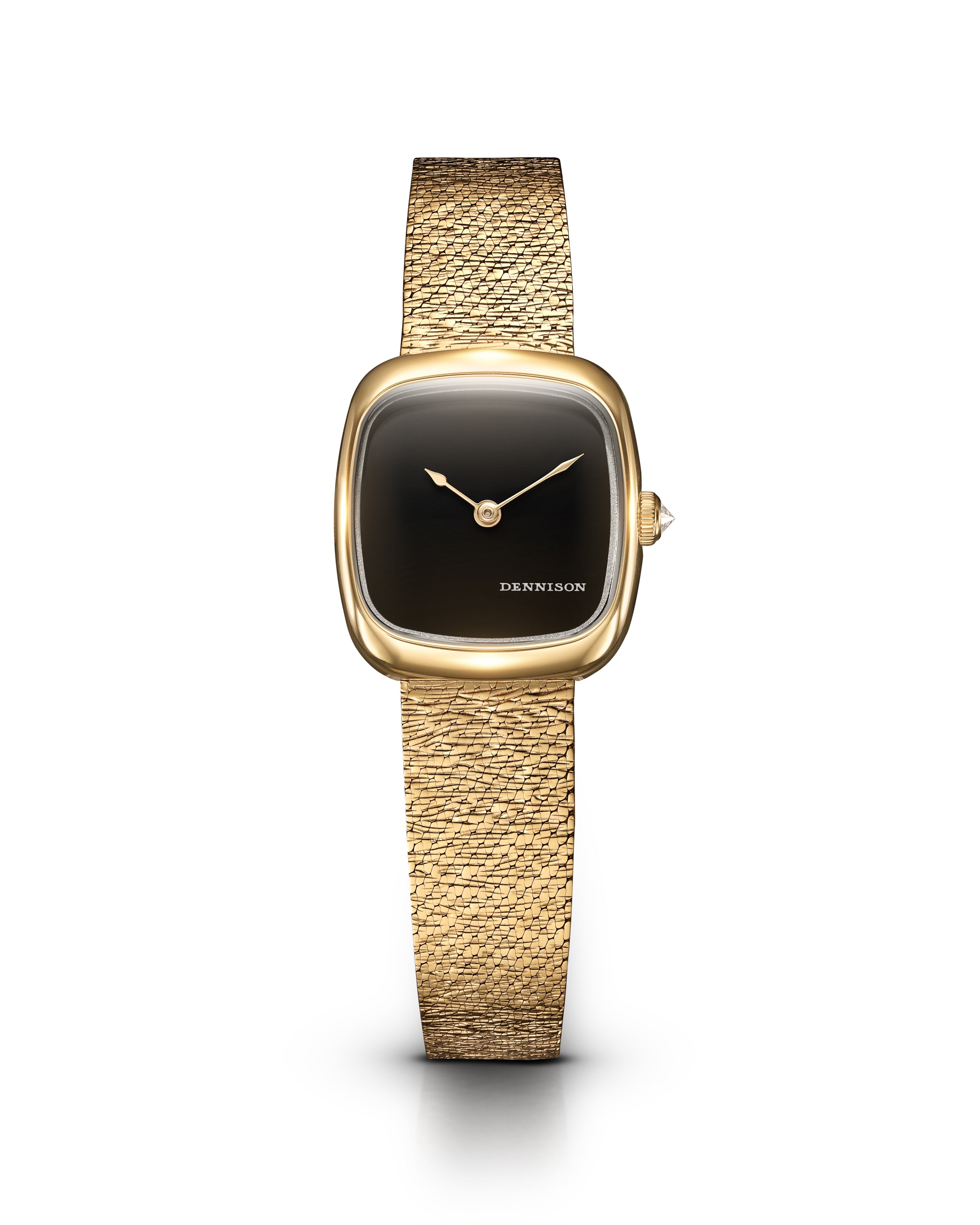 Mini Black Onyx In Gold
