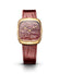 Natural Rubellite Stone In Gold