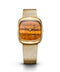 Gold Bark-Mesh Bracelet
