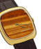 Natural Stone Tiger Eye In Gold