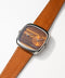 Tiger Eye & Gold Sunray In Steel