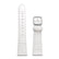 White Embossed Croc Strap