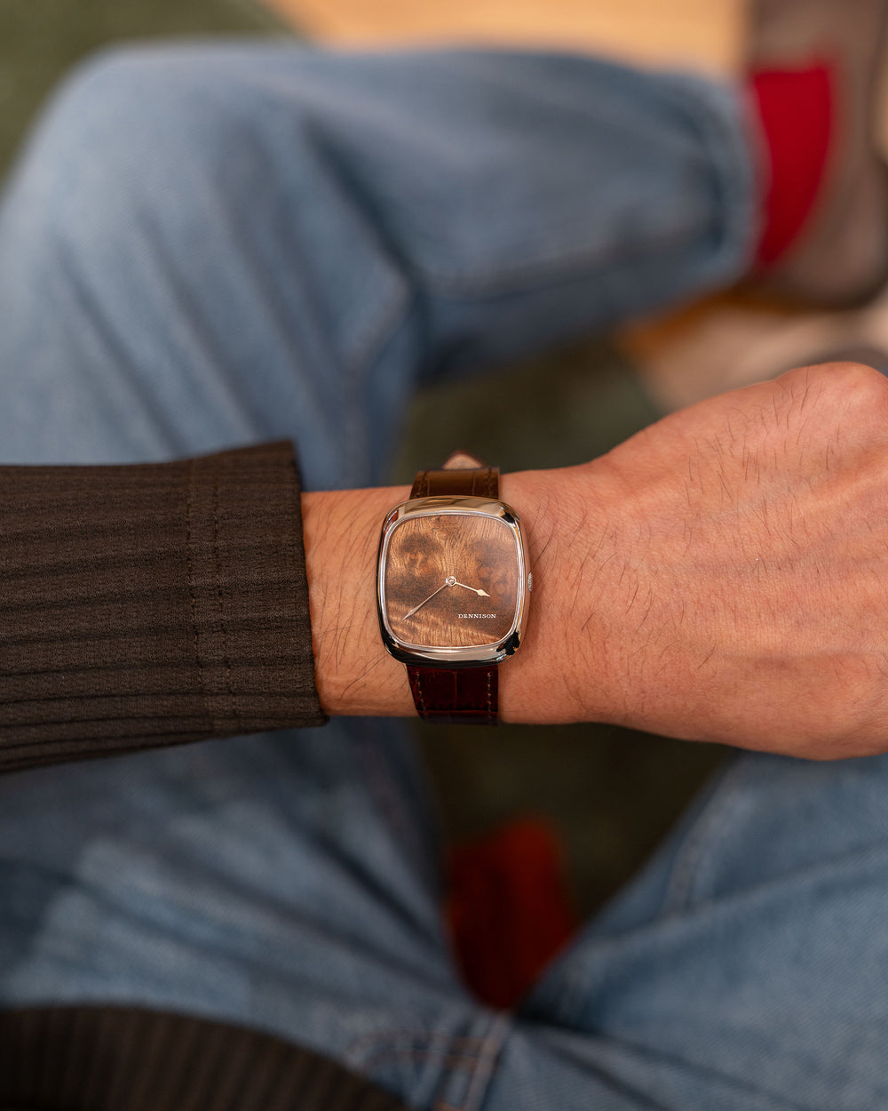 Natural Wood In Steel